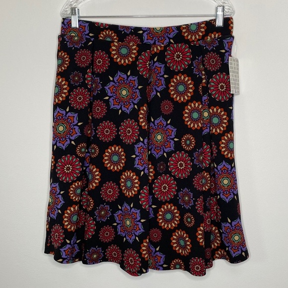 LuLaRoe Madison Floral Print Skirt - Picture 1 of 7